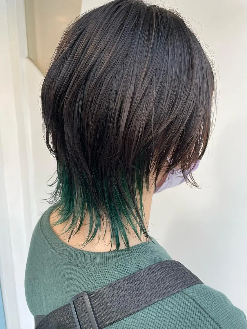 ショート 顔まわりレイヤー レイヤーカット ウルフカット 🐺高椋 海/ウルフ/レイヤーのヘアスタイル