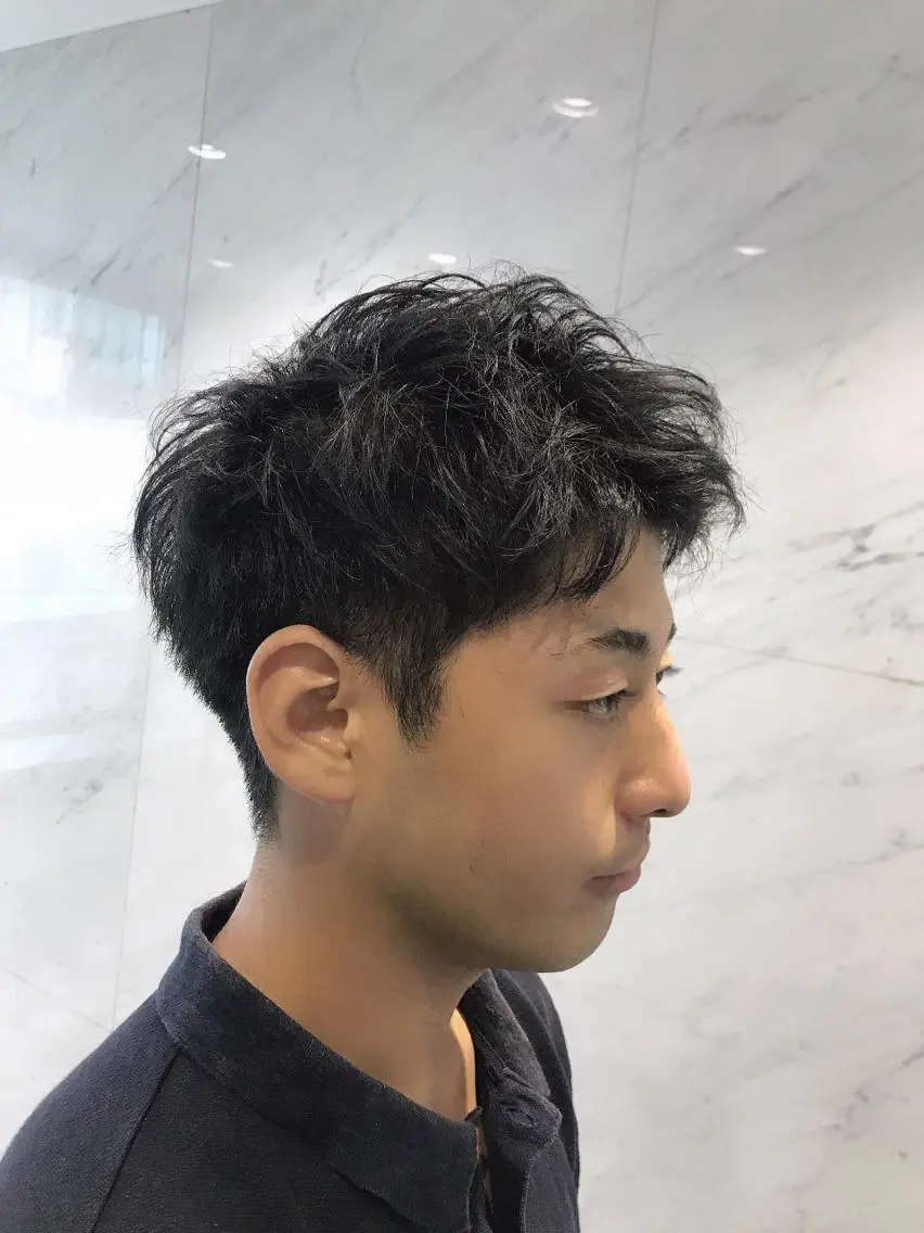 ショート メンズ カット 重政 和樹のヘアスタイル