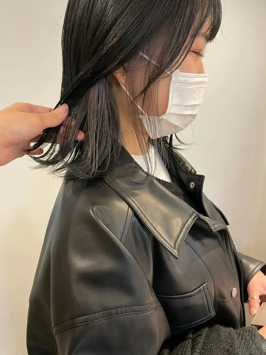 カラー 大迫 江梨のヘアスタイル