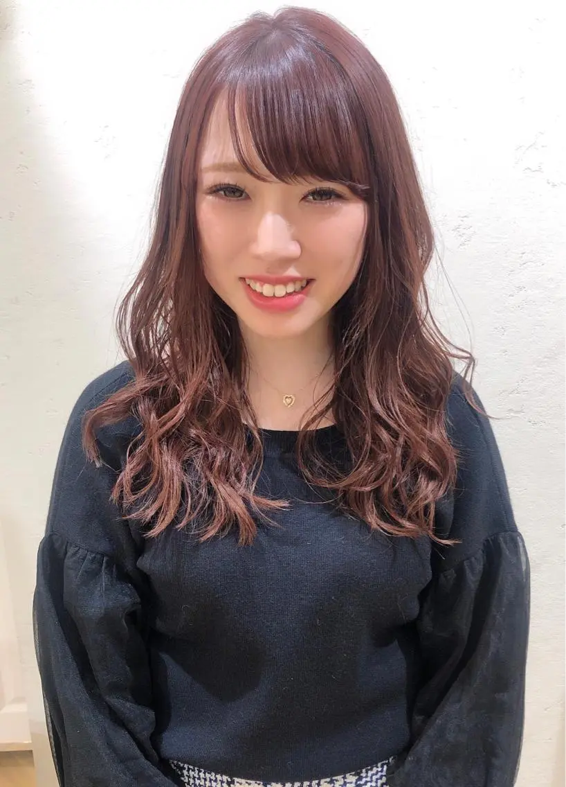 セミロング カラー パーマ ヘアアレンジ Londideal 高橋ヒロシのヘアスタイル