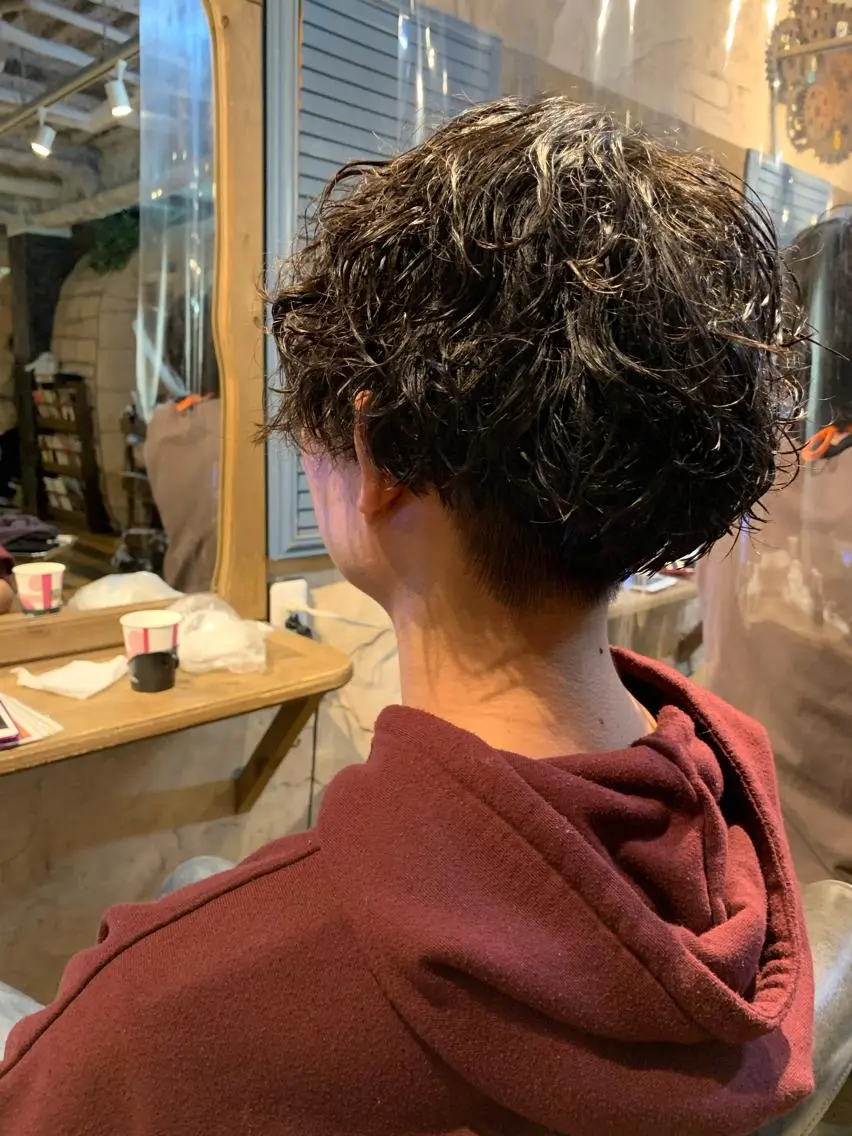 メンズ カット ヘアカラー トリートメント repose日本橋 室町のヘアスタイル
