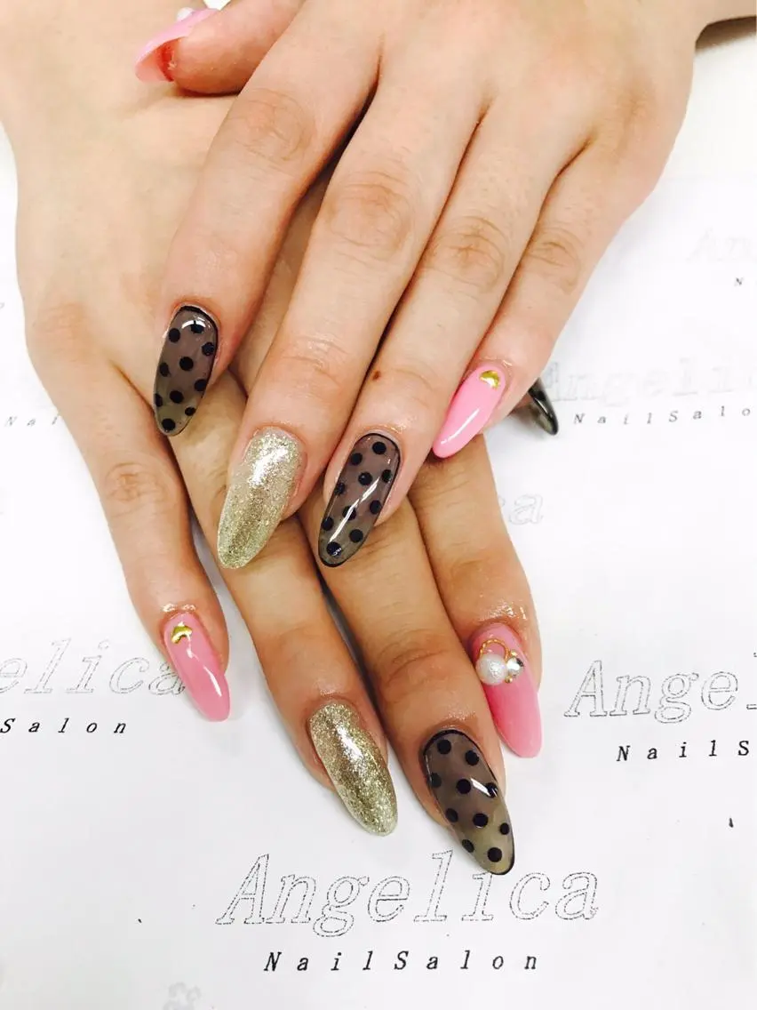 ネイル ハンドネイル Angelica ネイリストのネイルデザイン