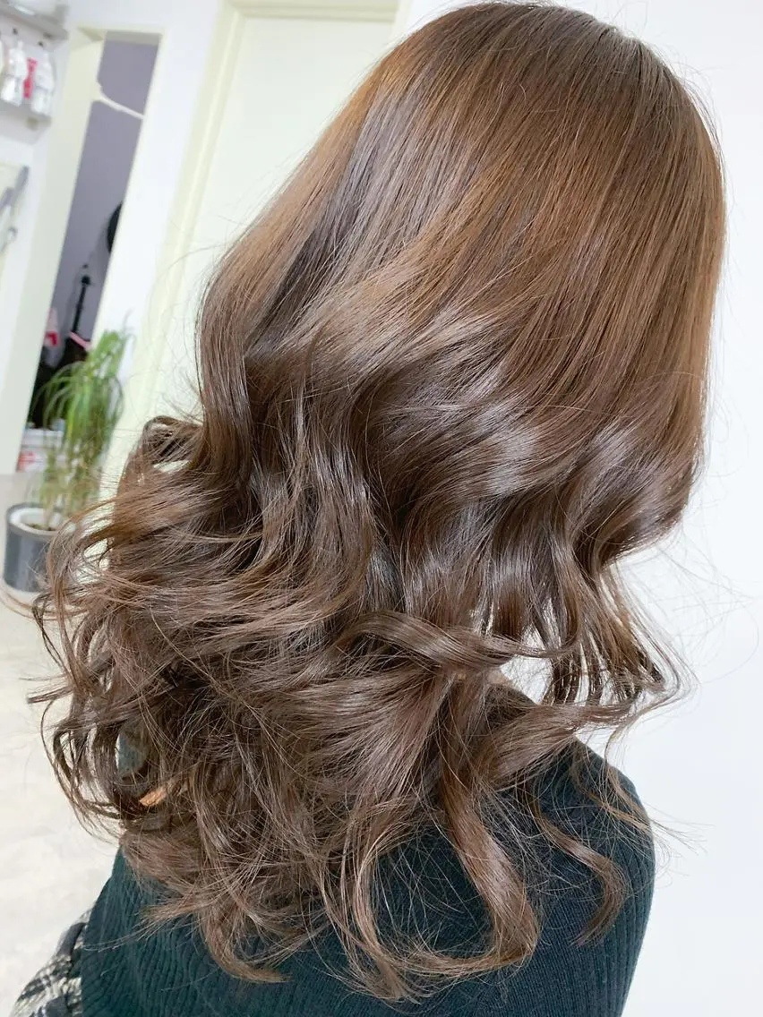 ミディアム 上重 晴輝 Recharme新保のヘアスタイル
