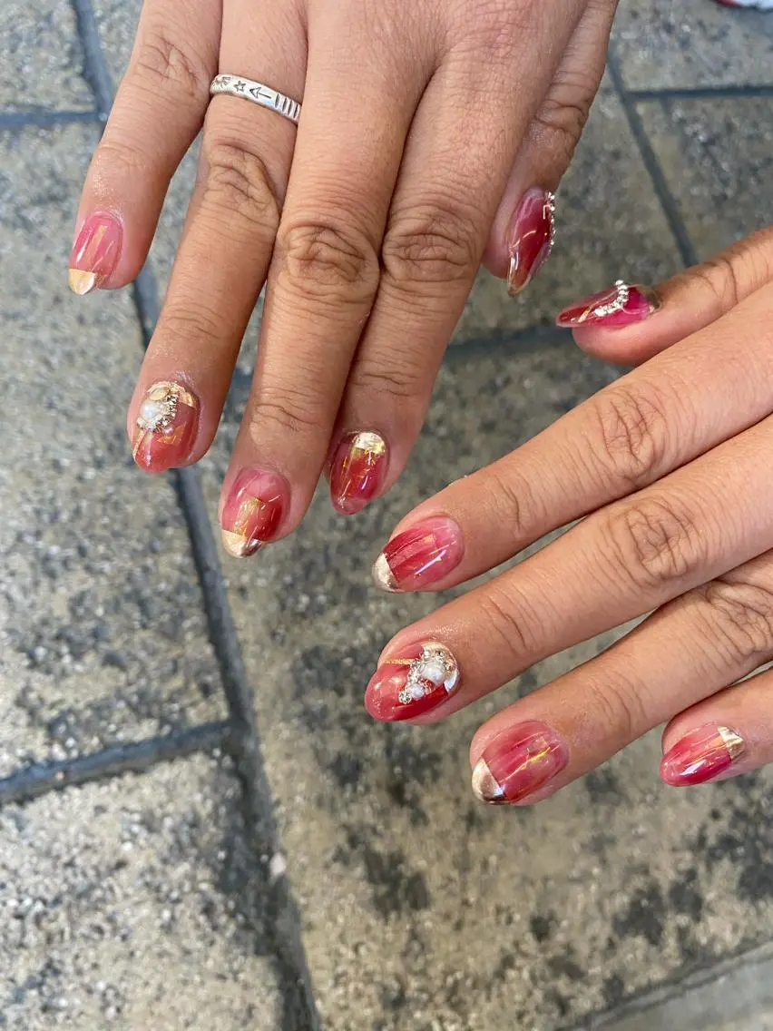 ネイル ハンドネイル nailsalon ∞ ﾐｶﾅﾙ ∞のネイルデザイン