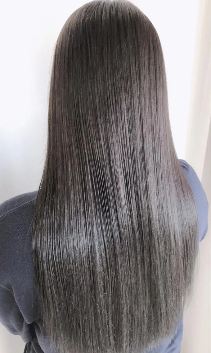 ロング カラー パーマ ヘアアレンジ アッシュ バレイヤージュ ブリーチ ケアブリーチ 透明感カラー カット 縮毛矯正 トリートメント バレイヤージュ 藤沢 髪質改善 竹内ケンゴのヘアスタイル