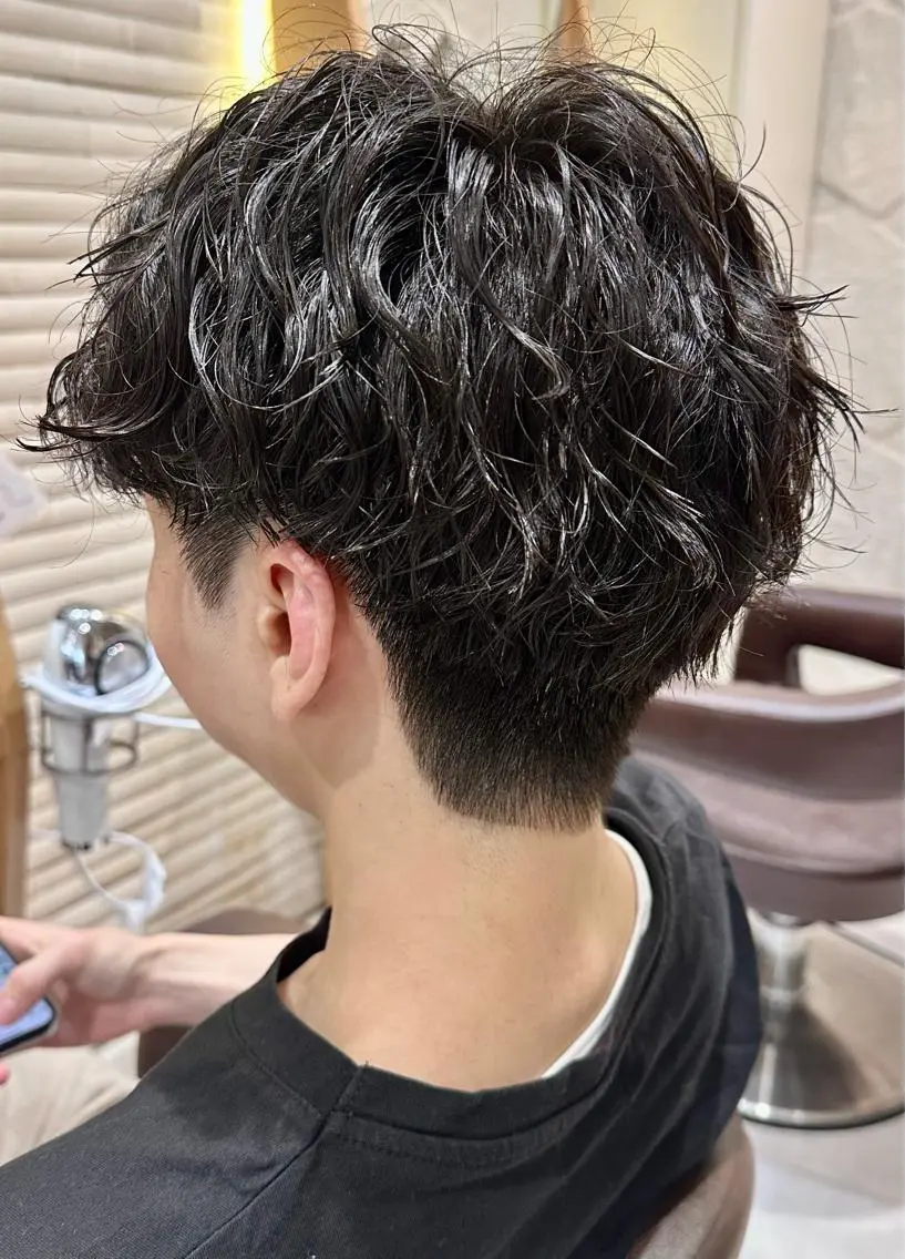 ショート メンズ 奥東巧真 /パーマスタイル✨のヘアスタイル
