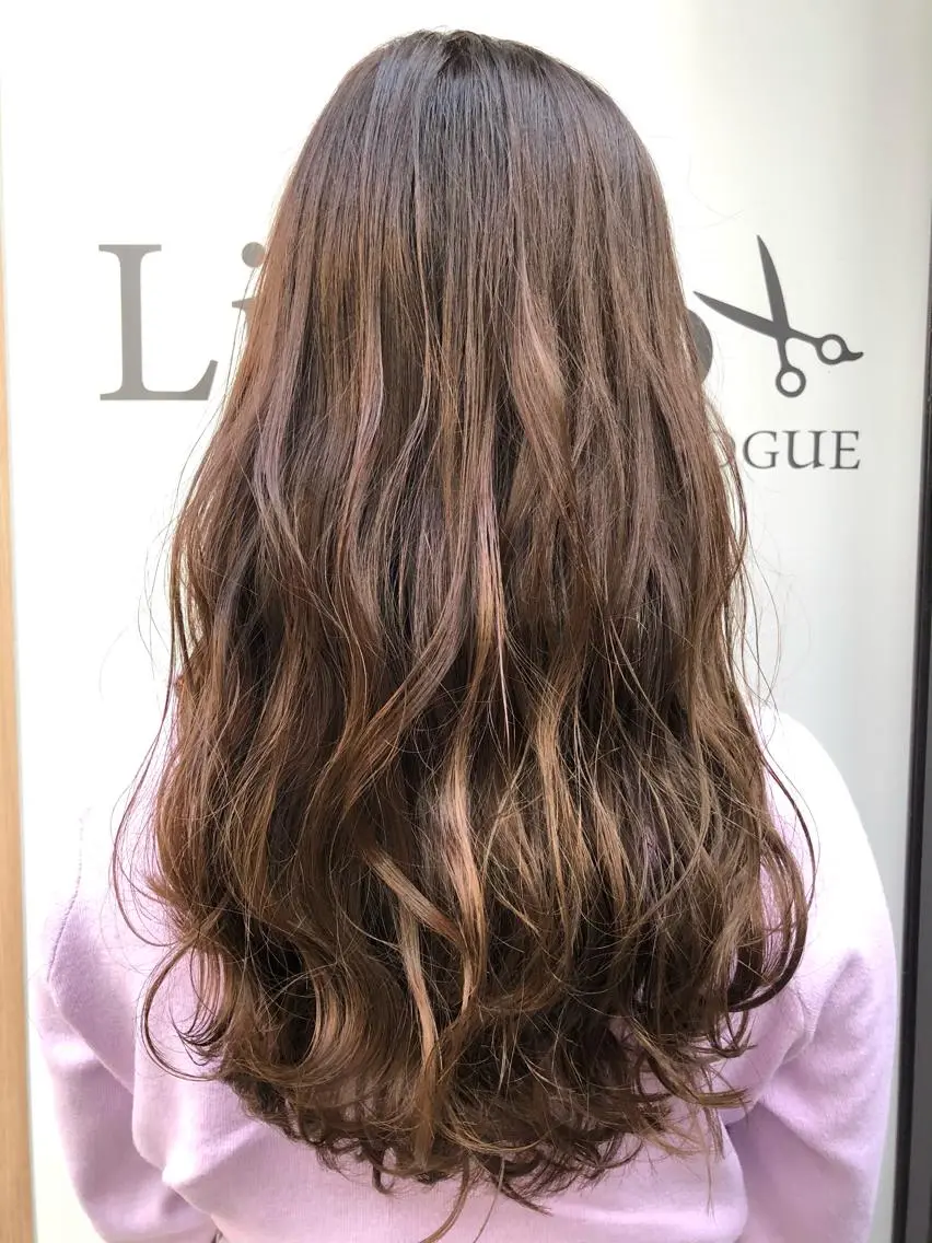 セミロング カラー イルミナカラー 代表 YUKI ☆のヘアスタイル