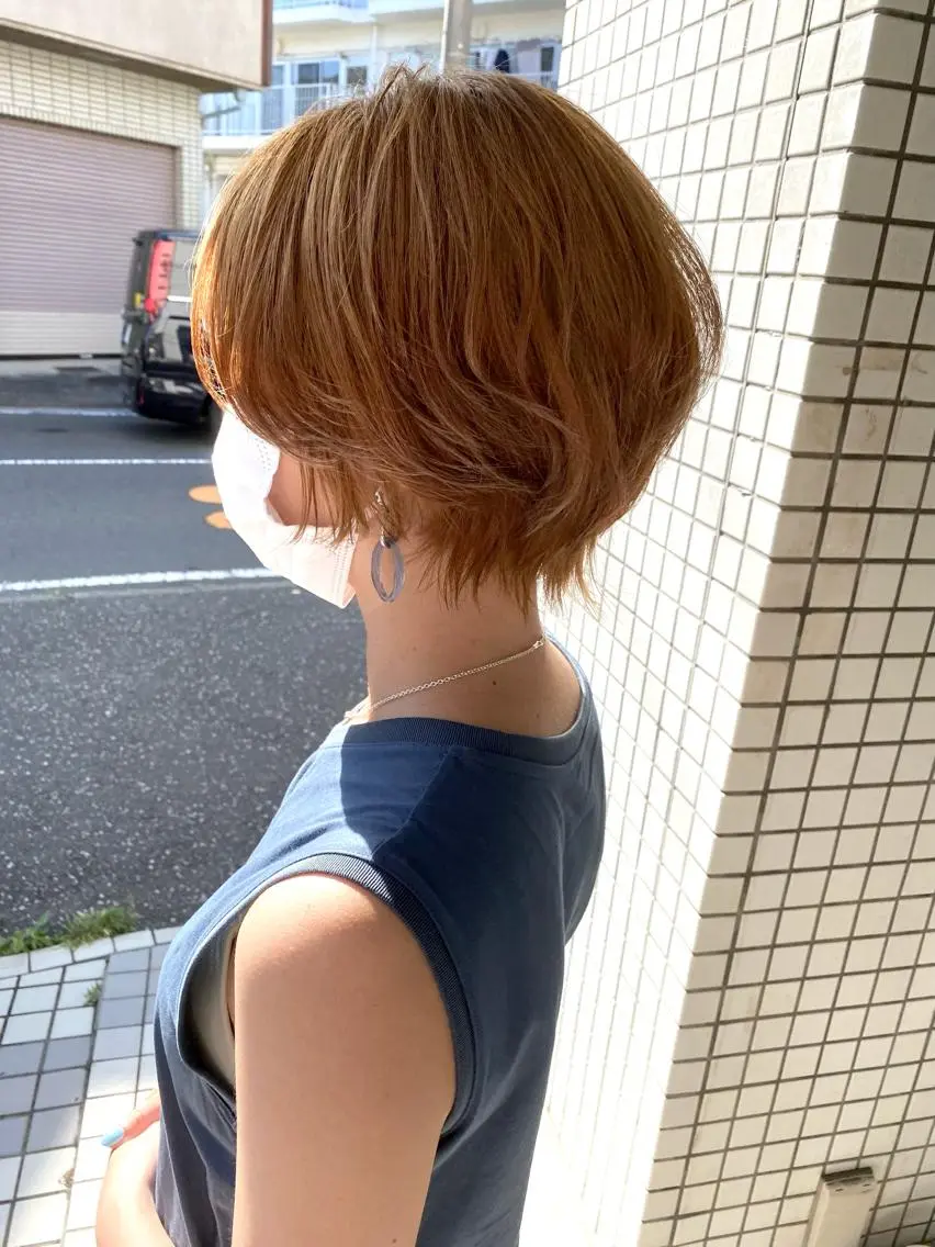 ショート カラー 🗻飯田誠也🗻 カットカラー得意のヘアスタイル