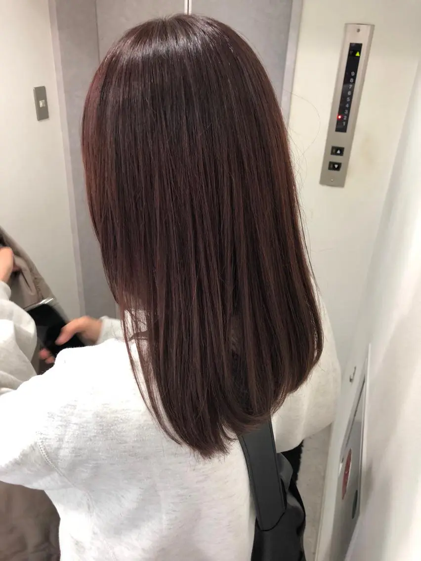 セミロング 髪質改善 トリートメント ヘアカラー [仙台髪質改善]小原 弘之のヘアスタイル