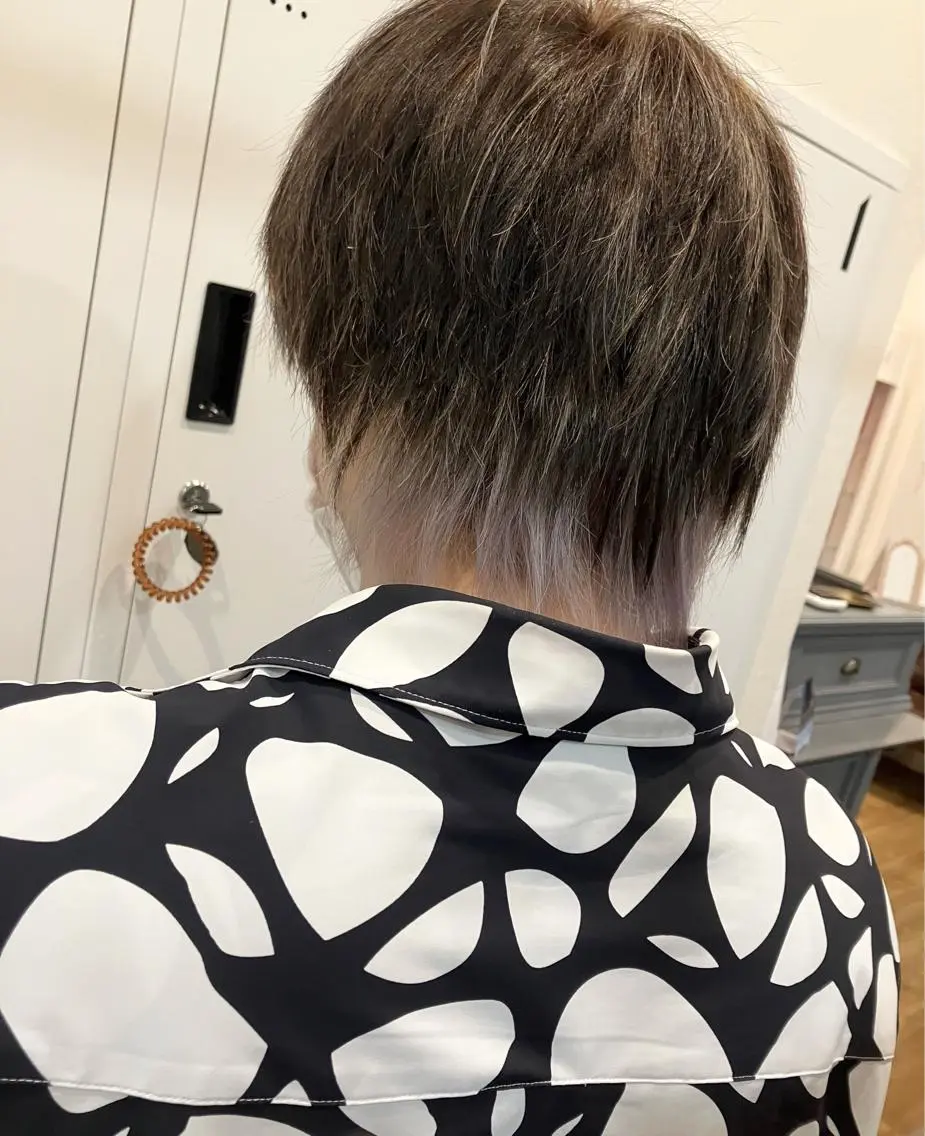 メンズ カット ヘアカラー mai /attraのヘアスタイル