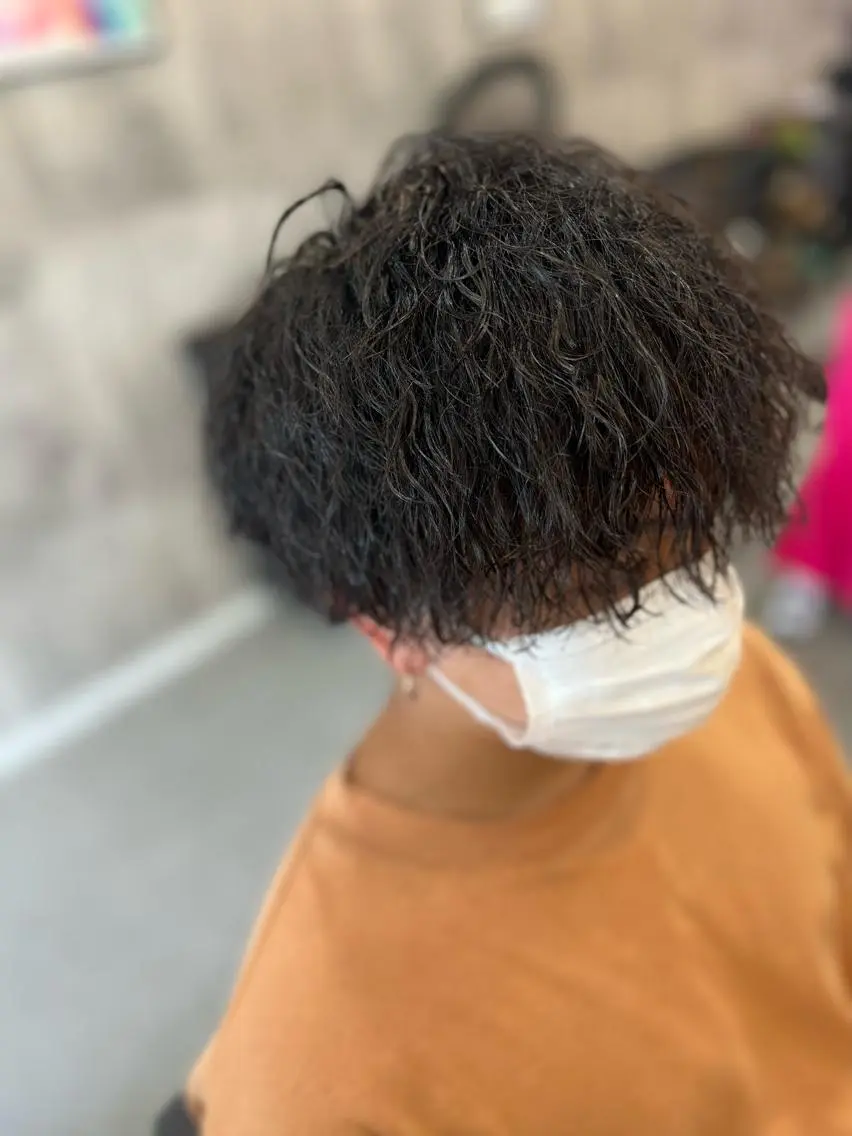 ミディアム パーマ カット パーマ Style Tのヘアスタイル