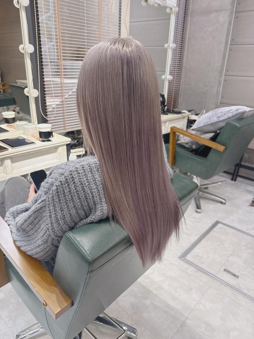 ロング カラー 🪐原宿/ハイトーン /デザインカラー🪐のヘアスタイル