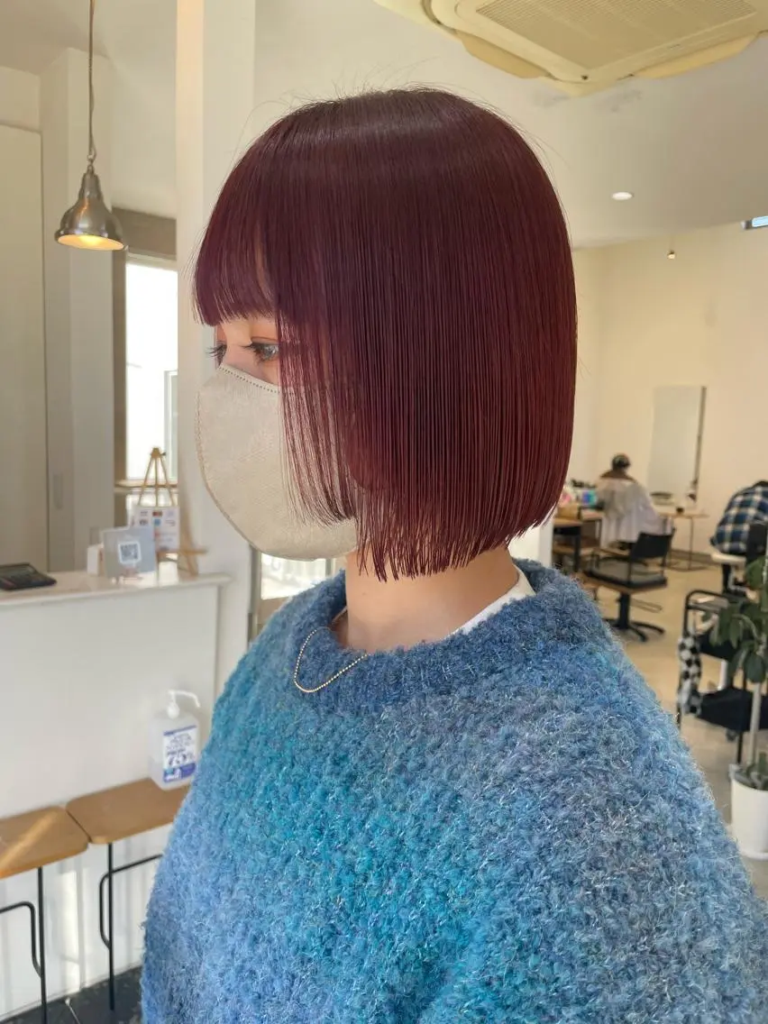 ショート カラー mir MIYUのヘアスタイル
