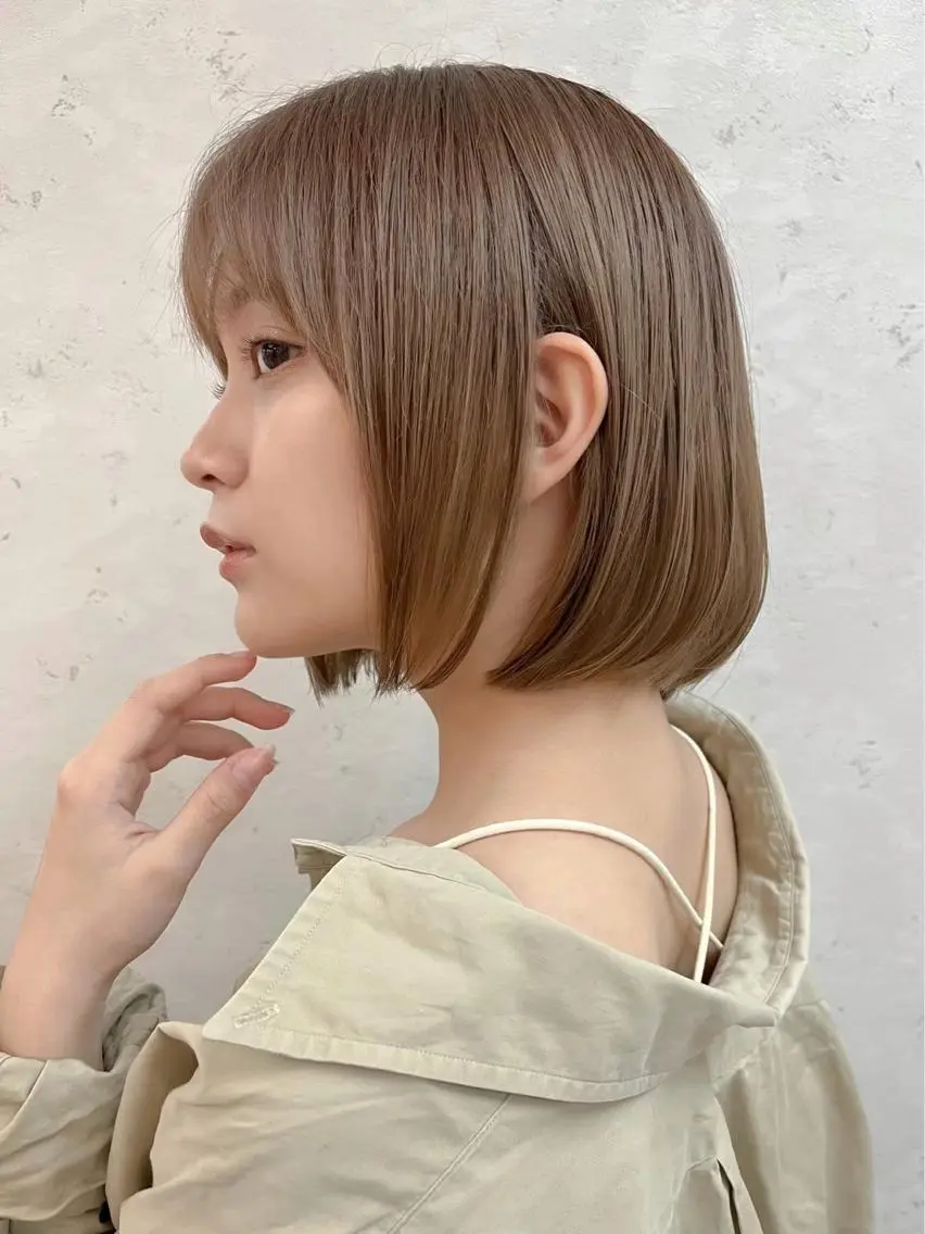 ショート ヘアカラー トリートメント 🛑柔らか透明感 カラー🛑大谷のヘアスタイル