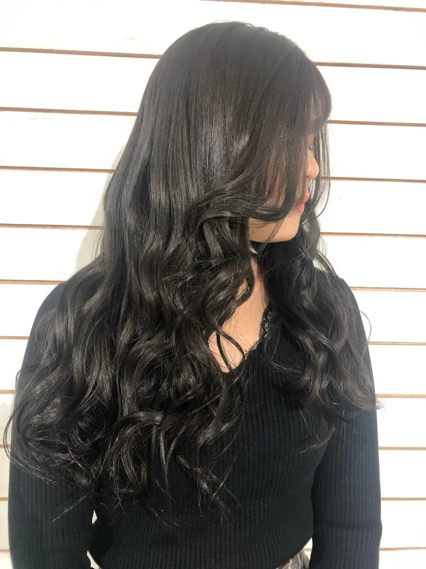 セミロング カラー グレージュ カット ヘアカラー 🦋美髪/エクステ 🦋アベイクミのヘアスタイル