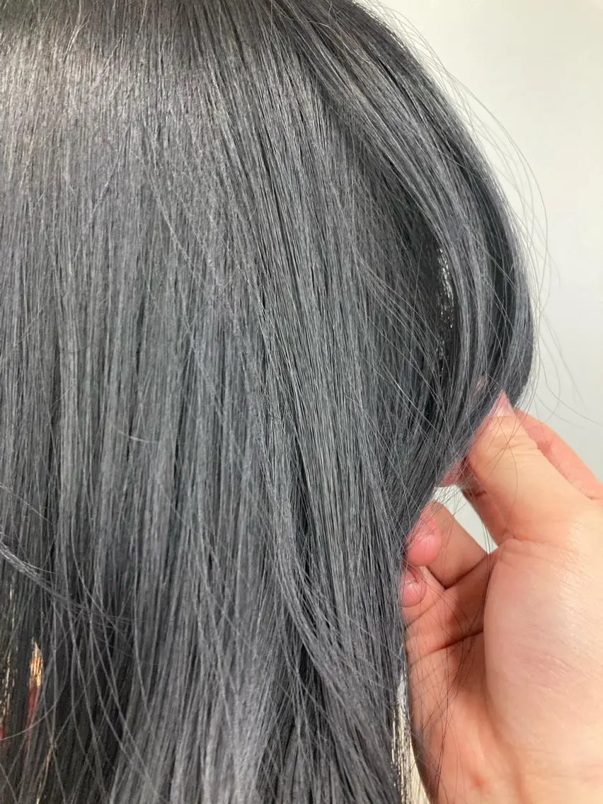 カラー ハネダ 🌱🐶のヘアスタイル