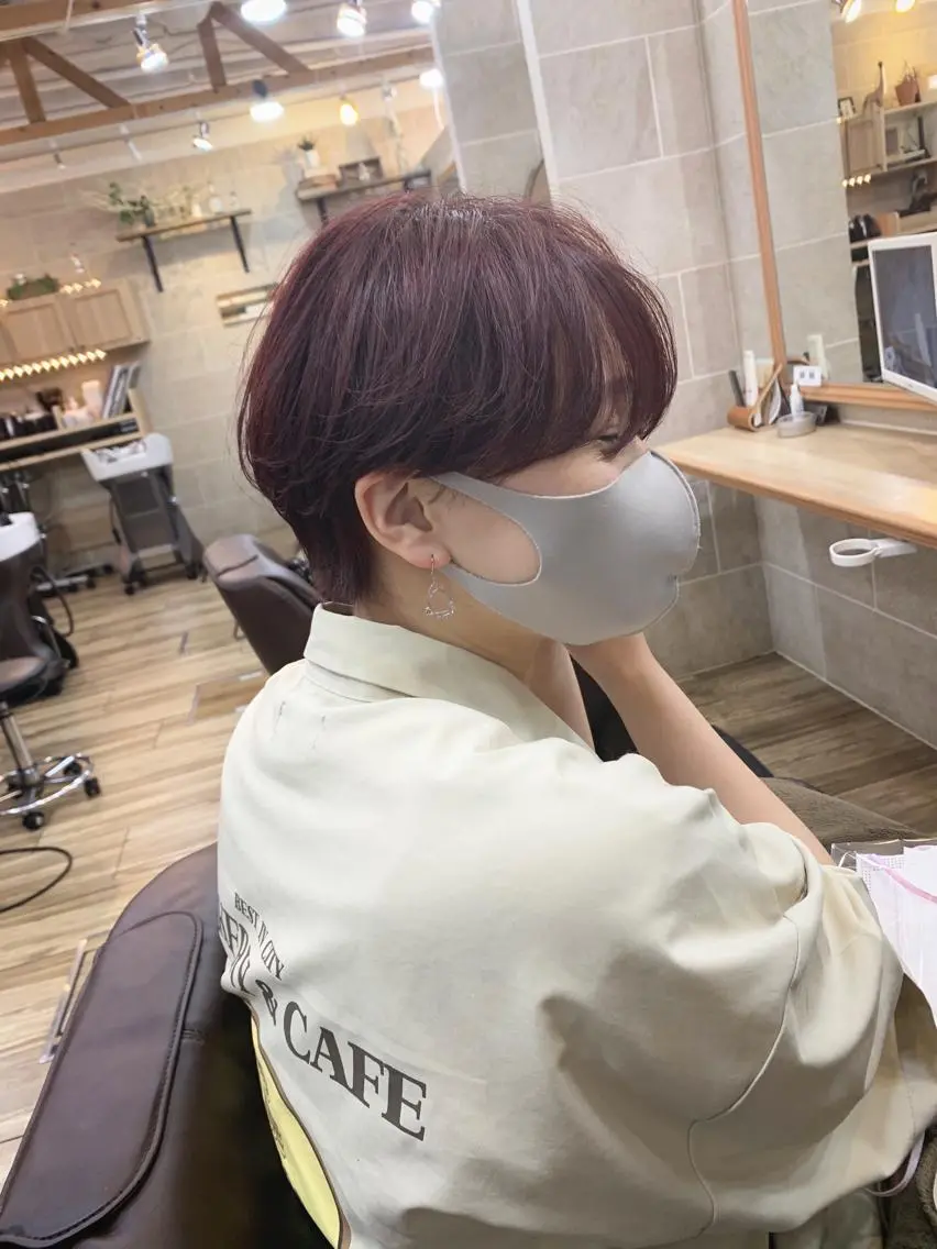 ショート カット トリートメント 平尾 拓也のヘアスタイル