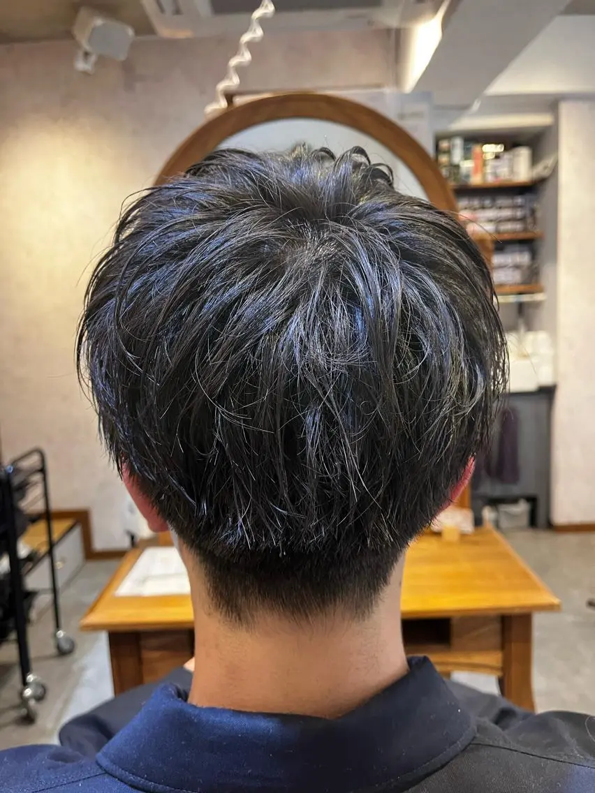 ショート メンズ 佐藤槙哉 サトウシンヤのヘアスタイル