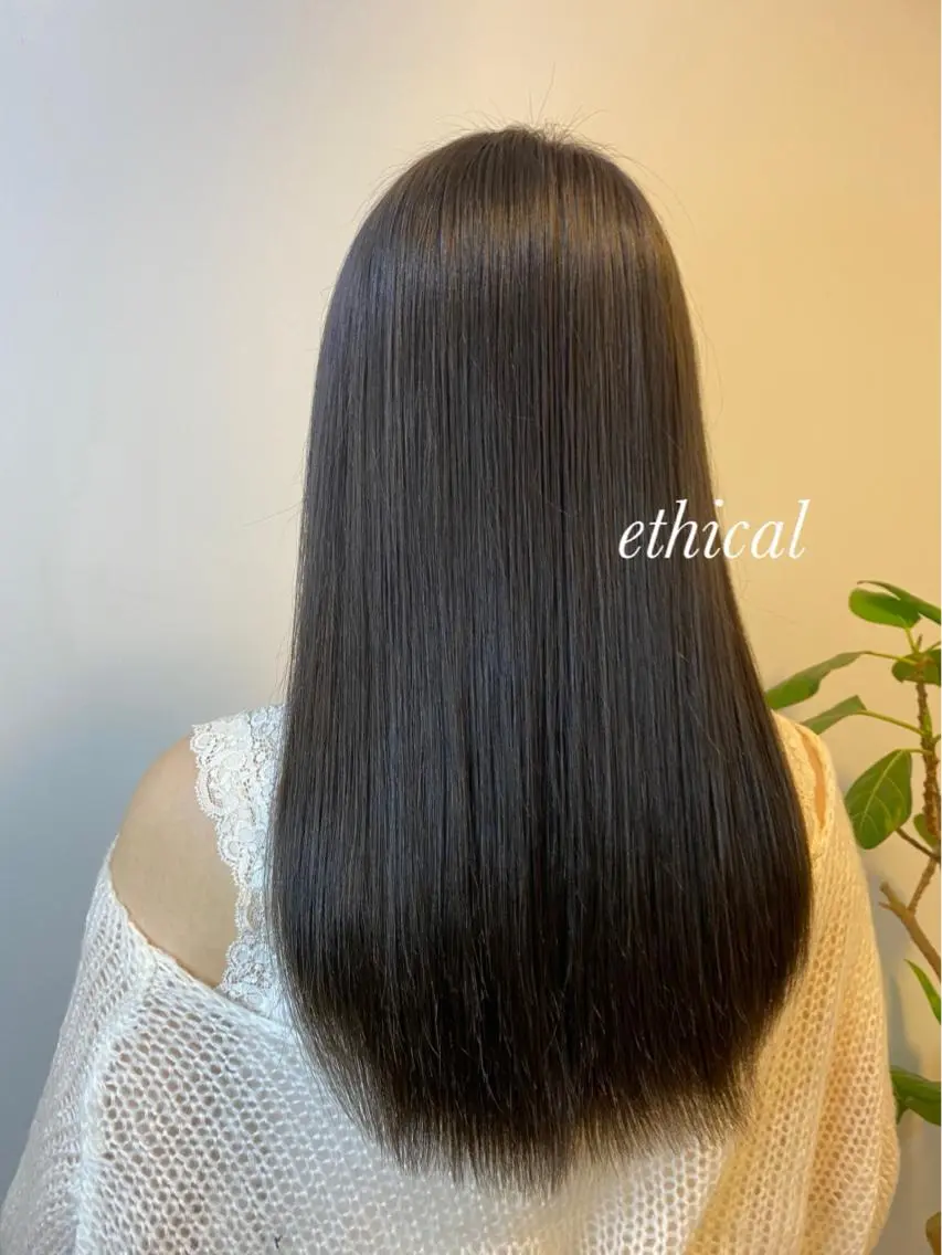 ロング パーマ 【エシカル】 HOSOMIのヘアスタイル
