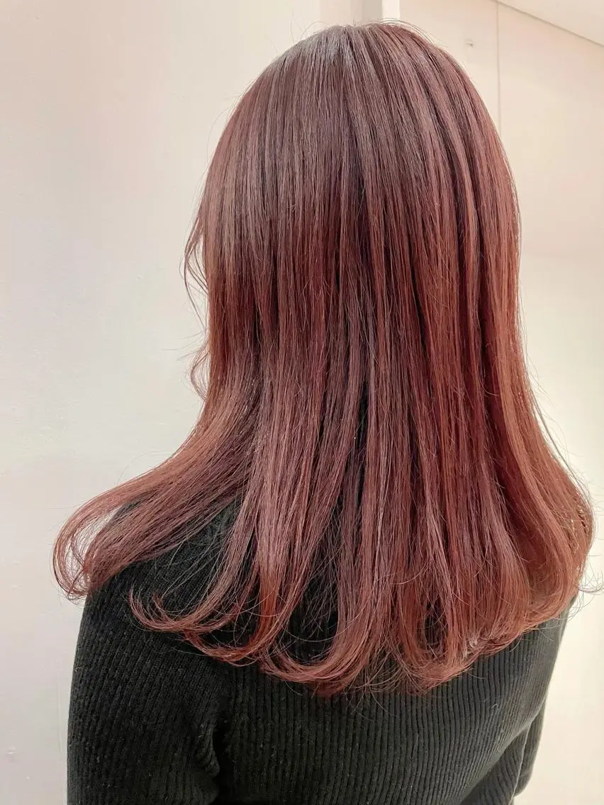 ロング カラー レイヤーカット 🪩yurikaのヘアスタイル