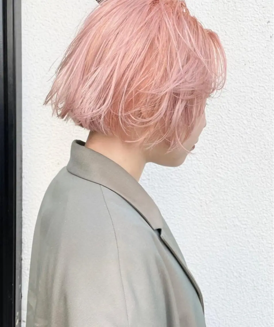 ミディアム カラー カット ヘアカラー トリートメント 🫧ハイトーン✨格安 より質💐マンツーマのヘアスタイル