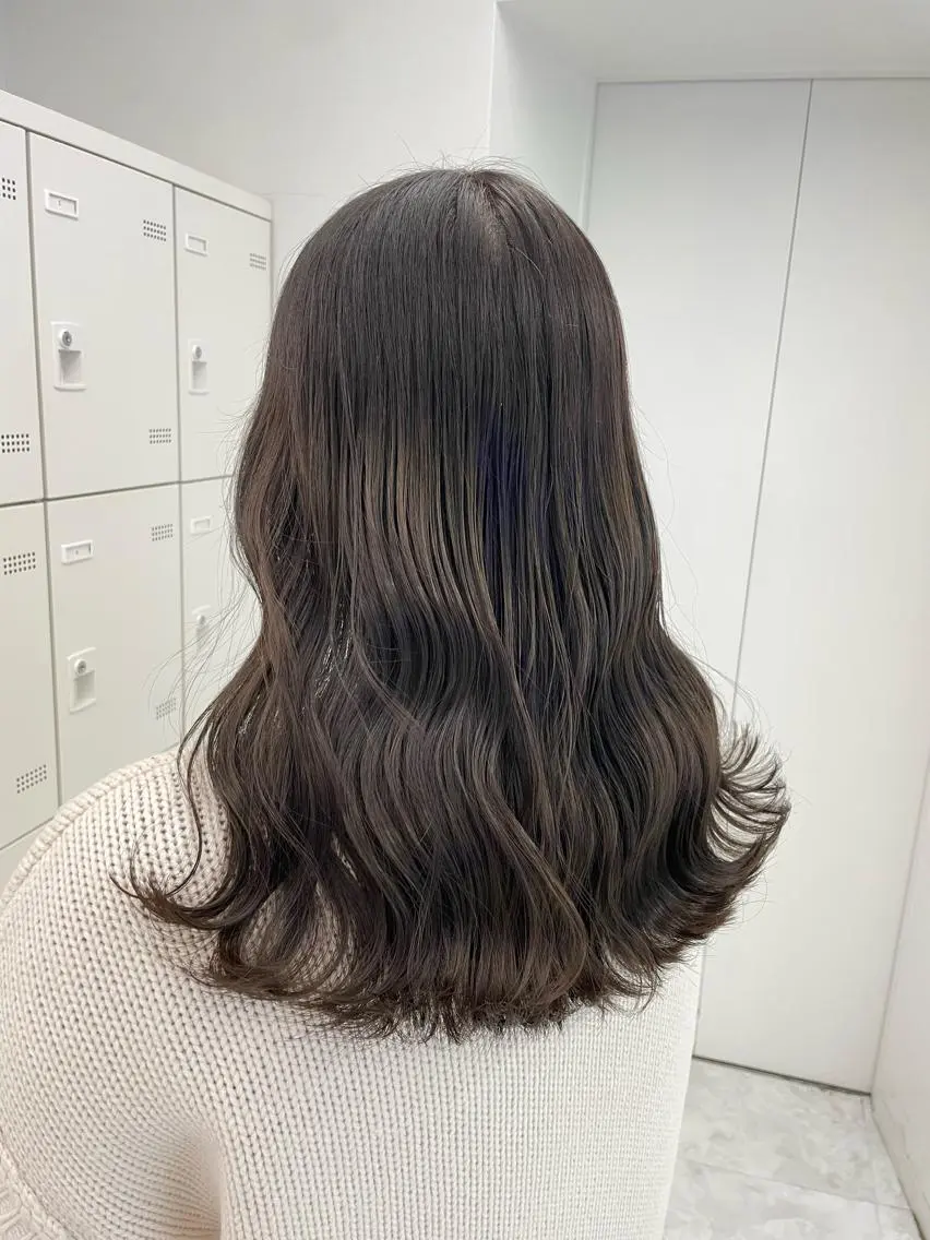 ロング カラー 韓国ヘア🇰🇷🎀 みきのヘアスタイル