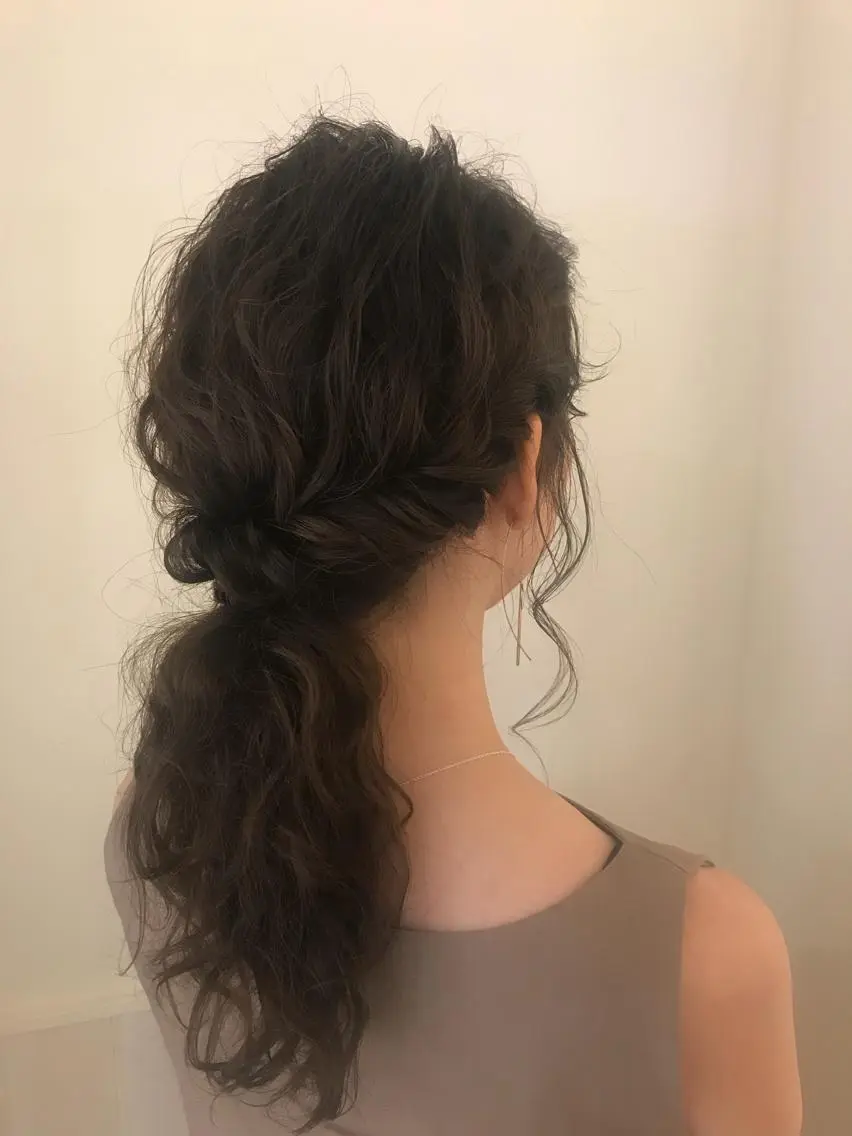 ロング ヘアアレンジ 清水　ちひろ ✄トップスタイリストのヘアスタイル