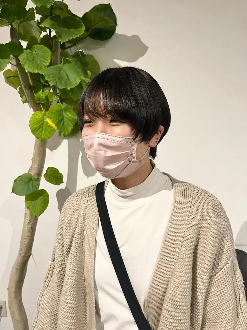 ショート ハンサムショート ショートヘア カット ショート/パーマ/ カラー/FUKOのヘアスタイル