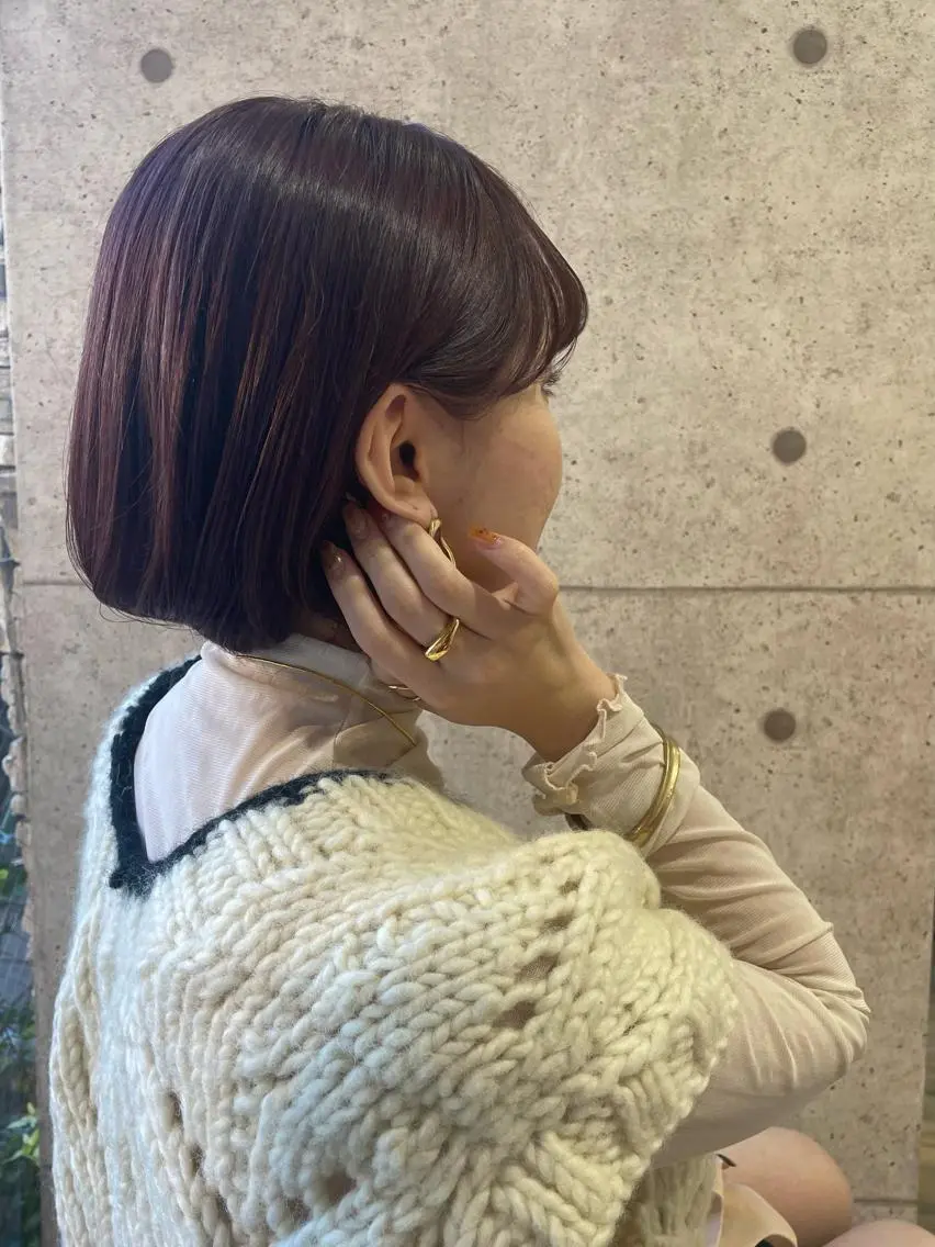 ショート カラー ブリーチ/ヘアセット 🪞🌙minamiのヘアスタイル