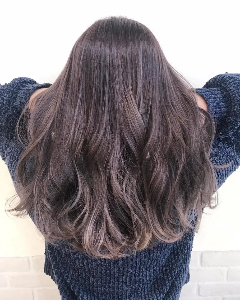 セミロング カラー ✨大人ショート特化 /カットモデル/銀座のヘアスタイル