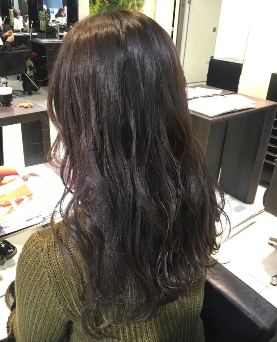 ロング みつはし さおりのヘアスタイル