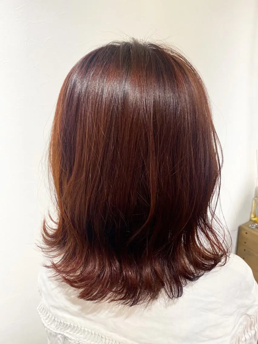 ミディアム 上村 ダイスケのヘアスタイル