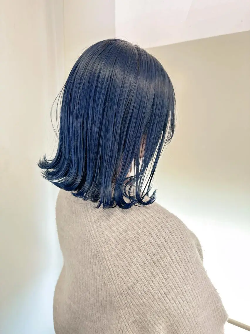 ミディアム カラー カット ヘアカラー トリートメント ブリーチカラー🫧 森　凪沙のヘアスタイル