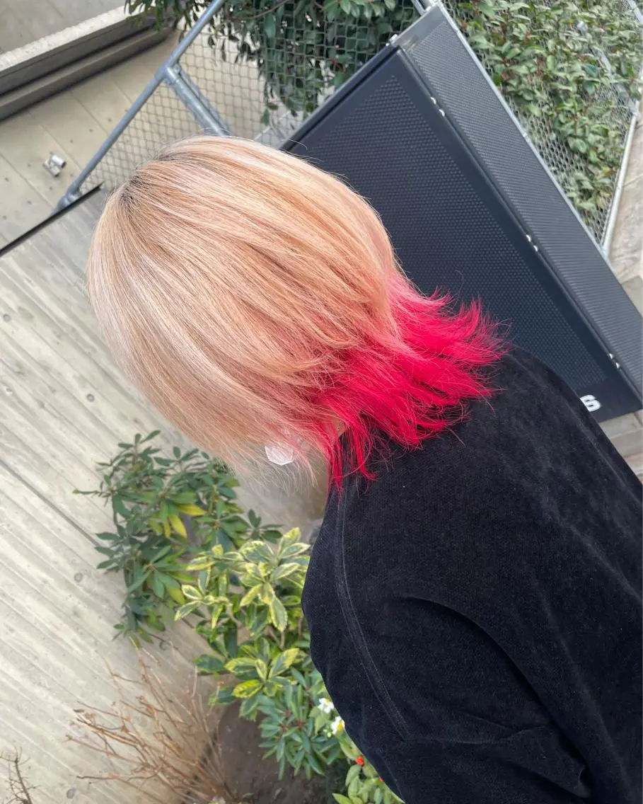 ミディアム カラー ヘアカラー Loob.TOKYO MIYA🌈のヘアスタイル