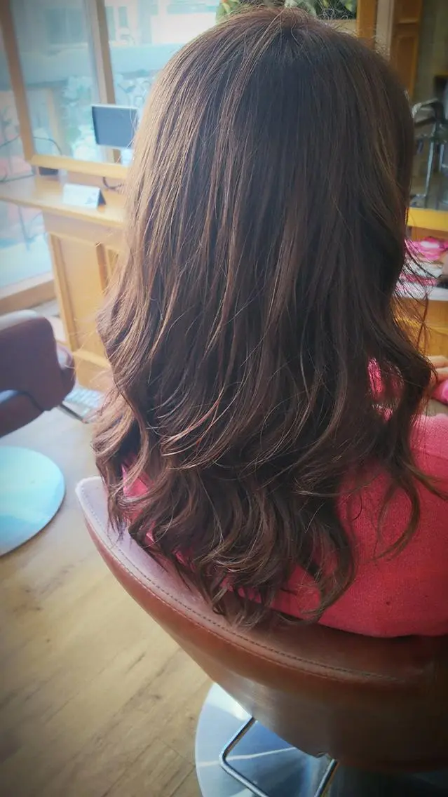 セミロング 【hunch】 ayakaのヘアスタイル