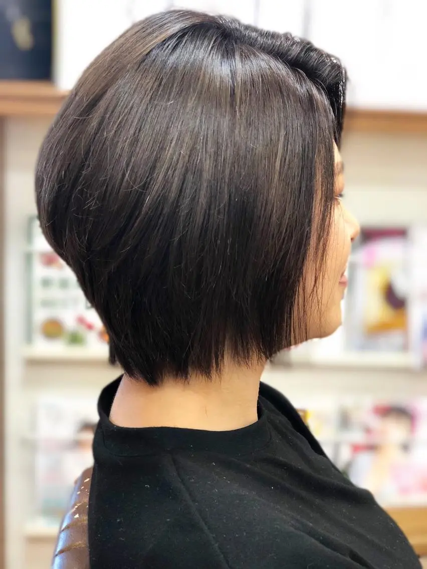 ショート ヘアカラー トリートメント 【北生駒】大型P有り Aina(アイナ)のヘアスタイル