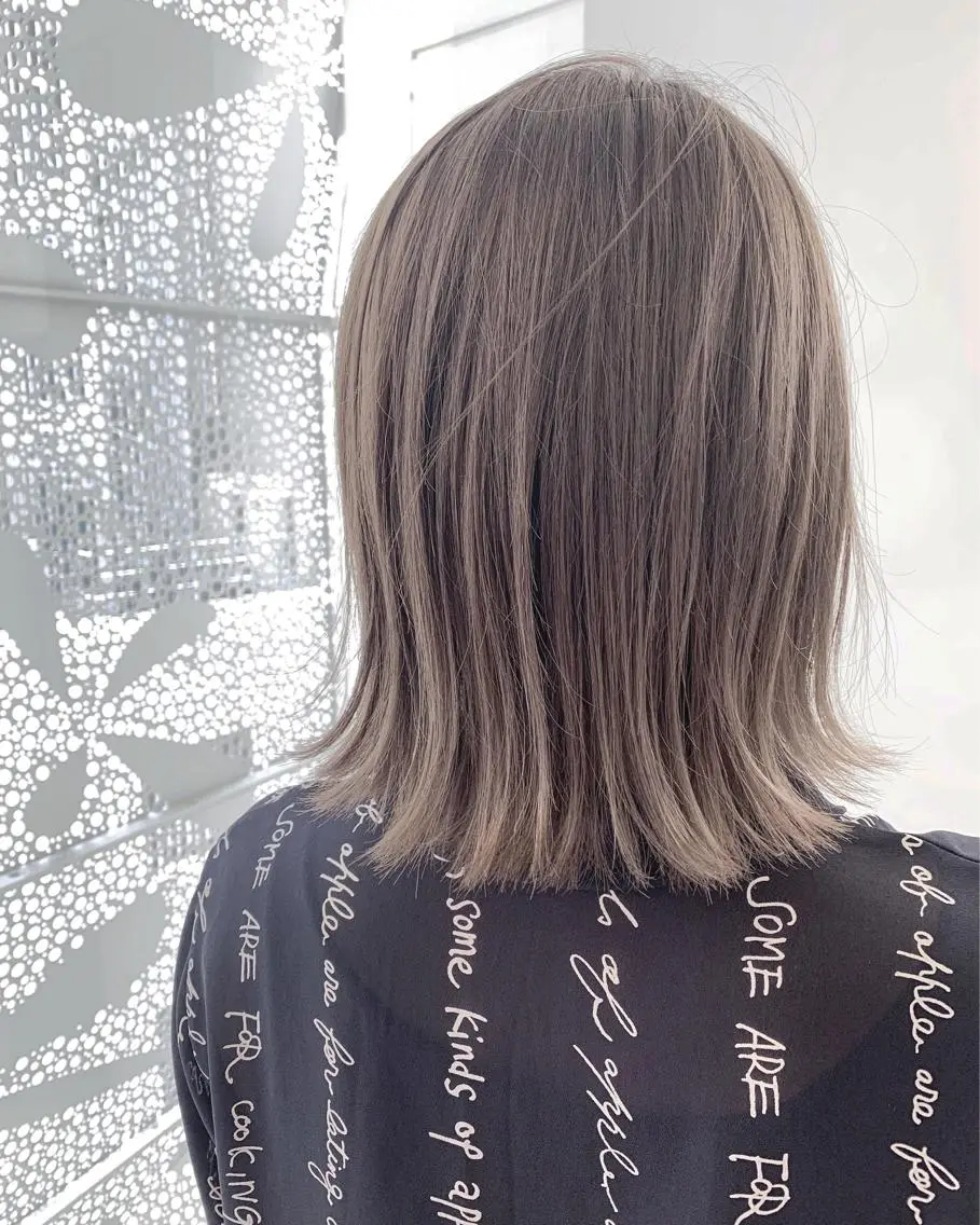 ミディアム カラー 鈴木 一貴のヘアスタイル