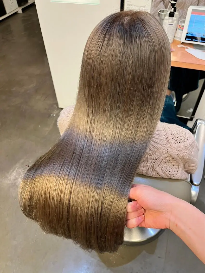 カラー 🌼REINA🌼 毛流れカット🌼赤坂のヘアスタイル