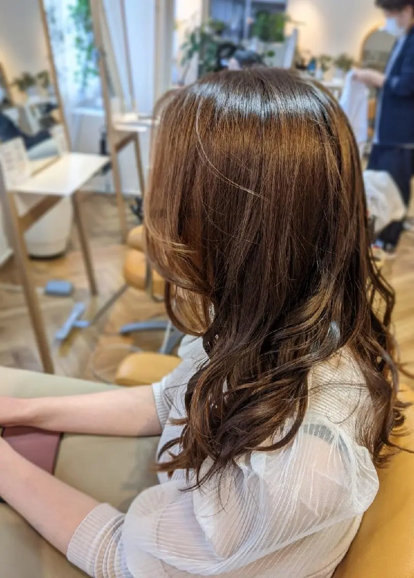 ロング カラー newi 天王寺　 masakoのヘアスタイル