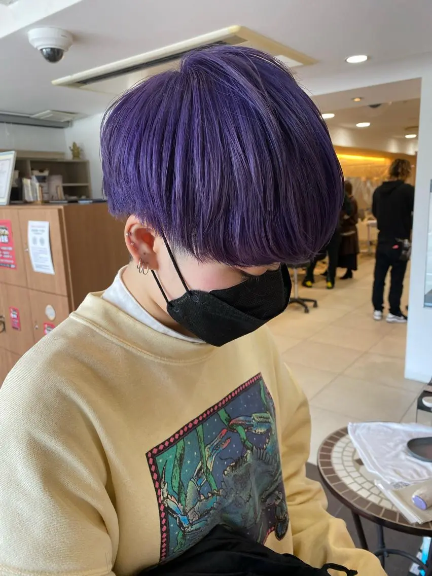 ショート カラー 透明感カラーブリーチ 🌼シゲモトアヤ🌼のヘアスタイル