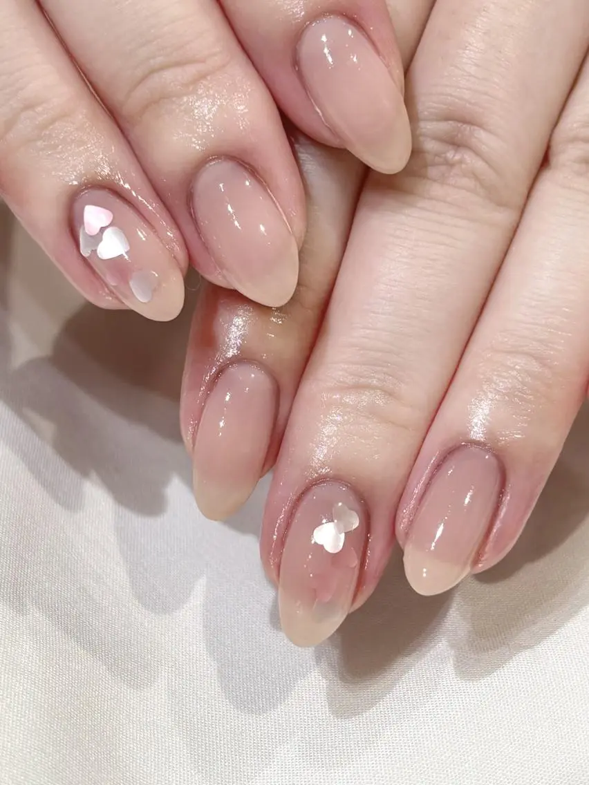 ネイル きれいめネイル⌇新宿 代々木⌇スパのネイルデザイン