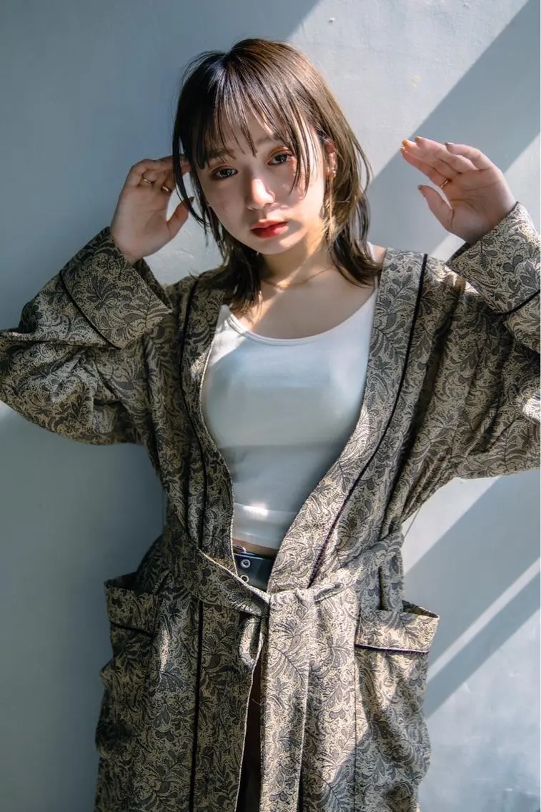 ミディアム カラー 酸性縮毛矯正 店長浅野太郎のヘアスタイル