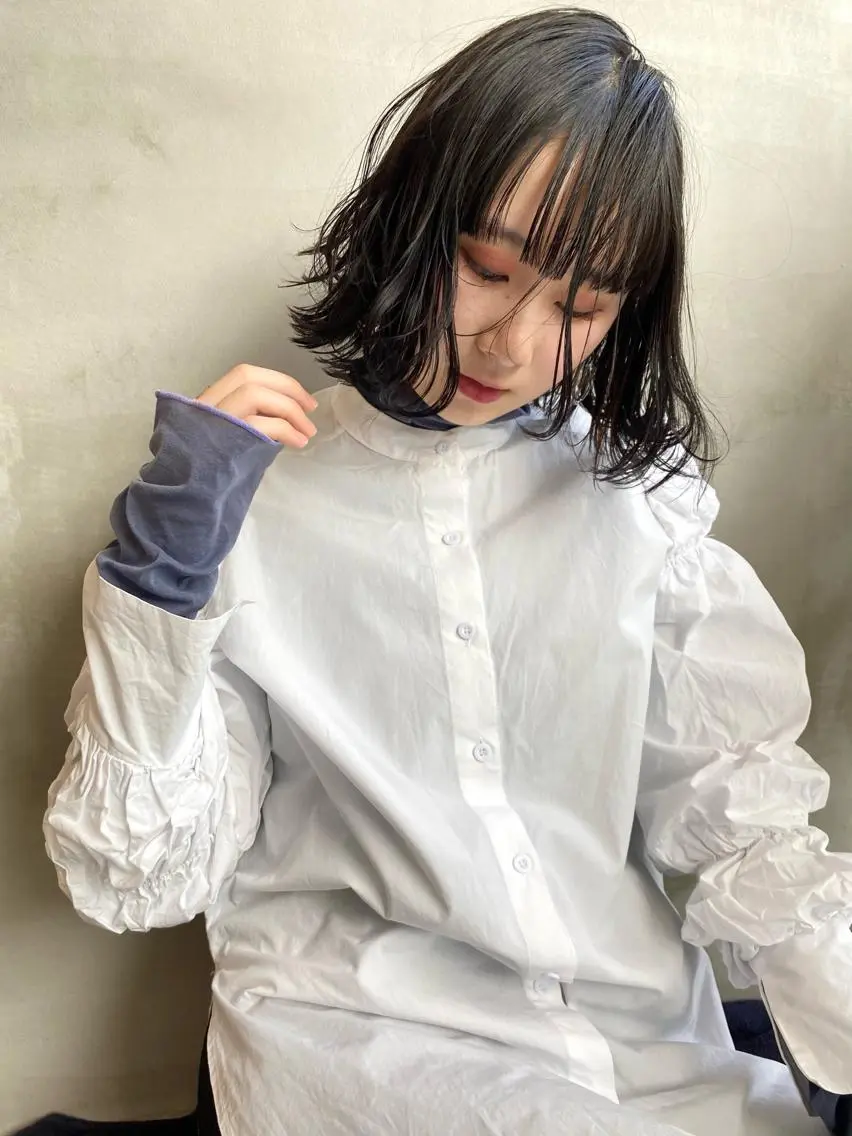 ショート カラー ヘアアレンジ ネイル マツエク・マツパ 透明感カラー ハイライトカラー 外国人風カラー ハイライト レイヤーカット カット ヘアカラー 夜23時まで予約🉑 reverieあきらのヘアスタイル