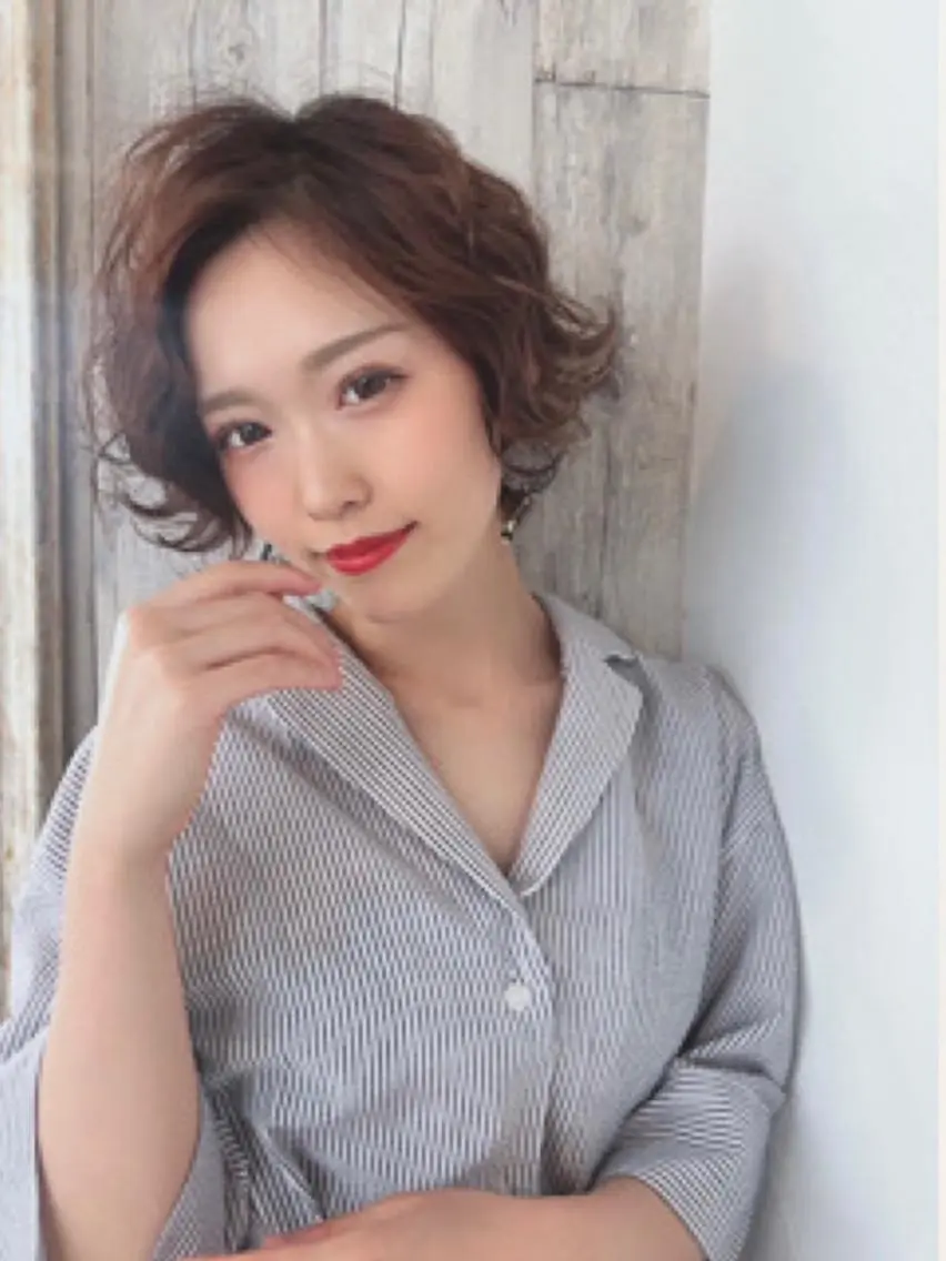 ショート カラー カット ヘアカラー トリートメント 髪質改善shoma mikiのヘアスタイル