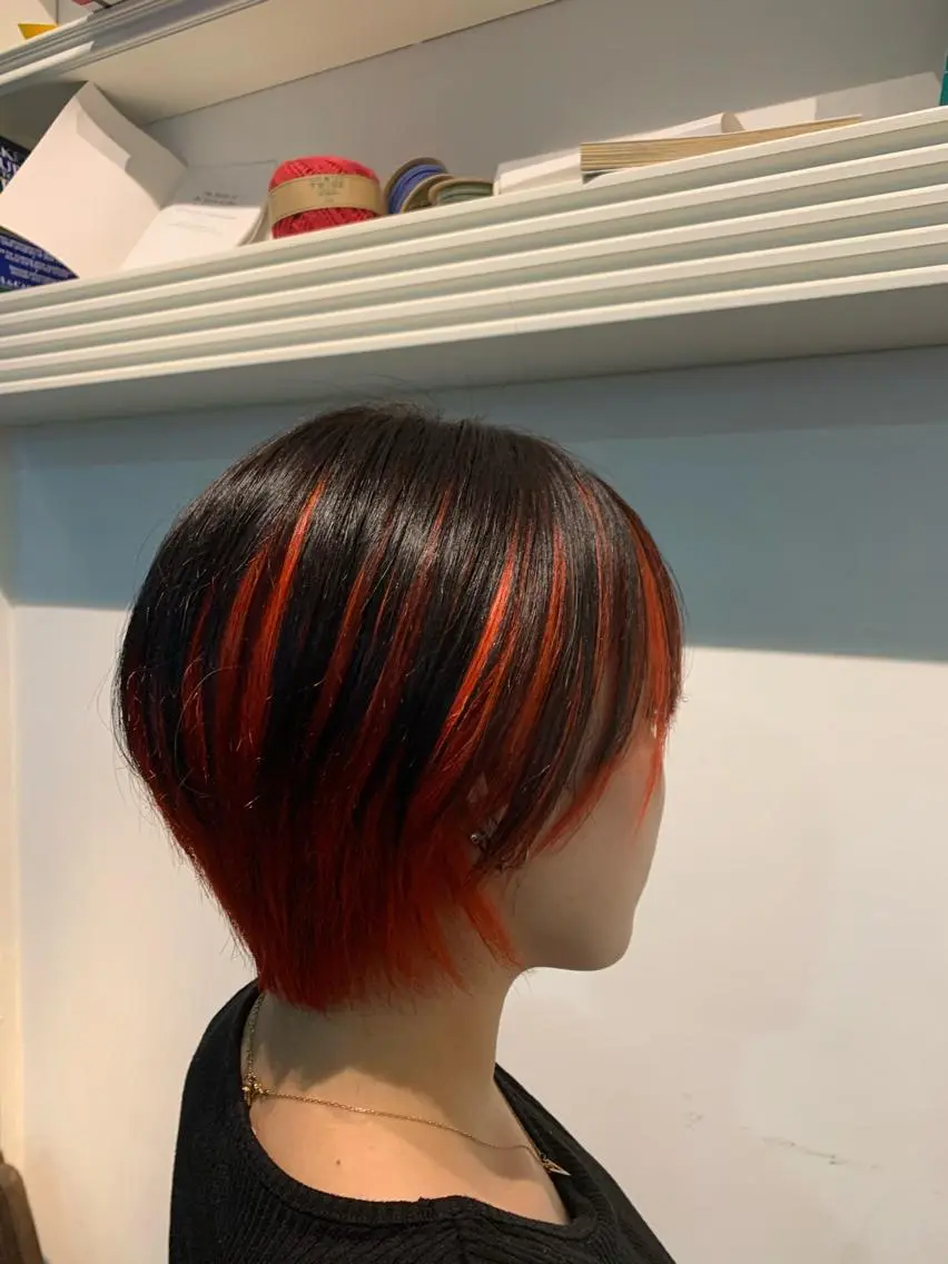 ショート ショートヘア ヘアカラー トリートメント ヘッドスパ ヘアセット 大宮/山口 竣也のヘアスタイル