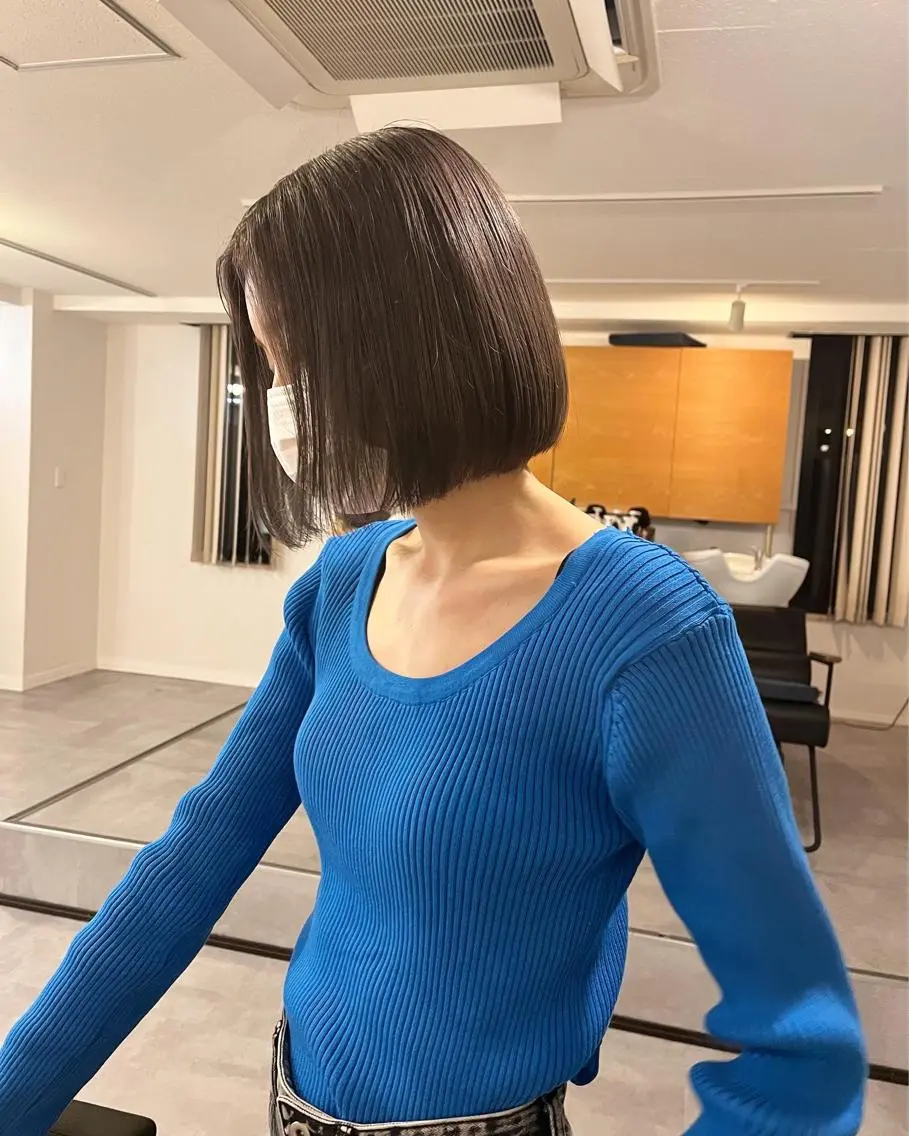 ショート 南堀江レイヤーカット MIKU🍒のヘアスタイル