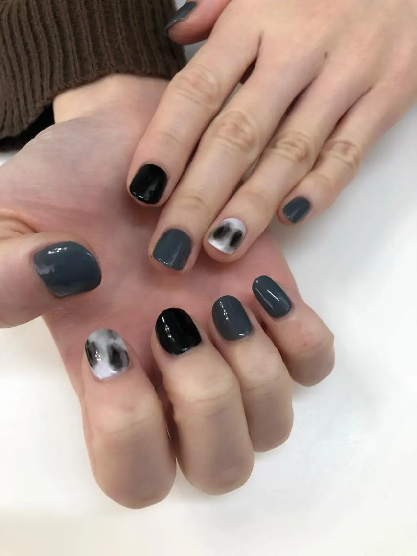ネイル ニュアンスネイル ハンドネイル ハンドケア la fleurのネイルデザイン