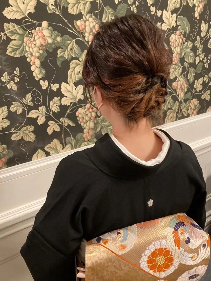 ヘアアレンジ ヘアセット 本田 卓也のヘアスタイル