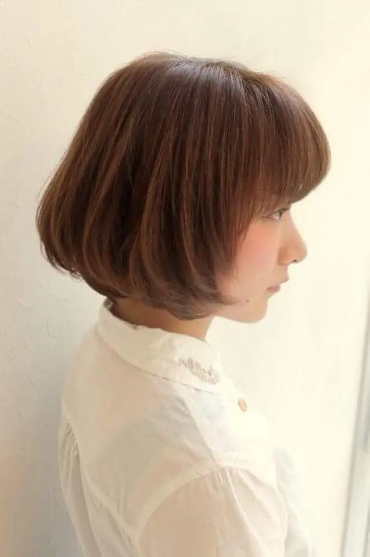ショート カラー ショートボブ ショートレイヤー ボブ レイヤーカット ショートヘア メンズ指名多数!! 田島史也のヘアスタイル