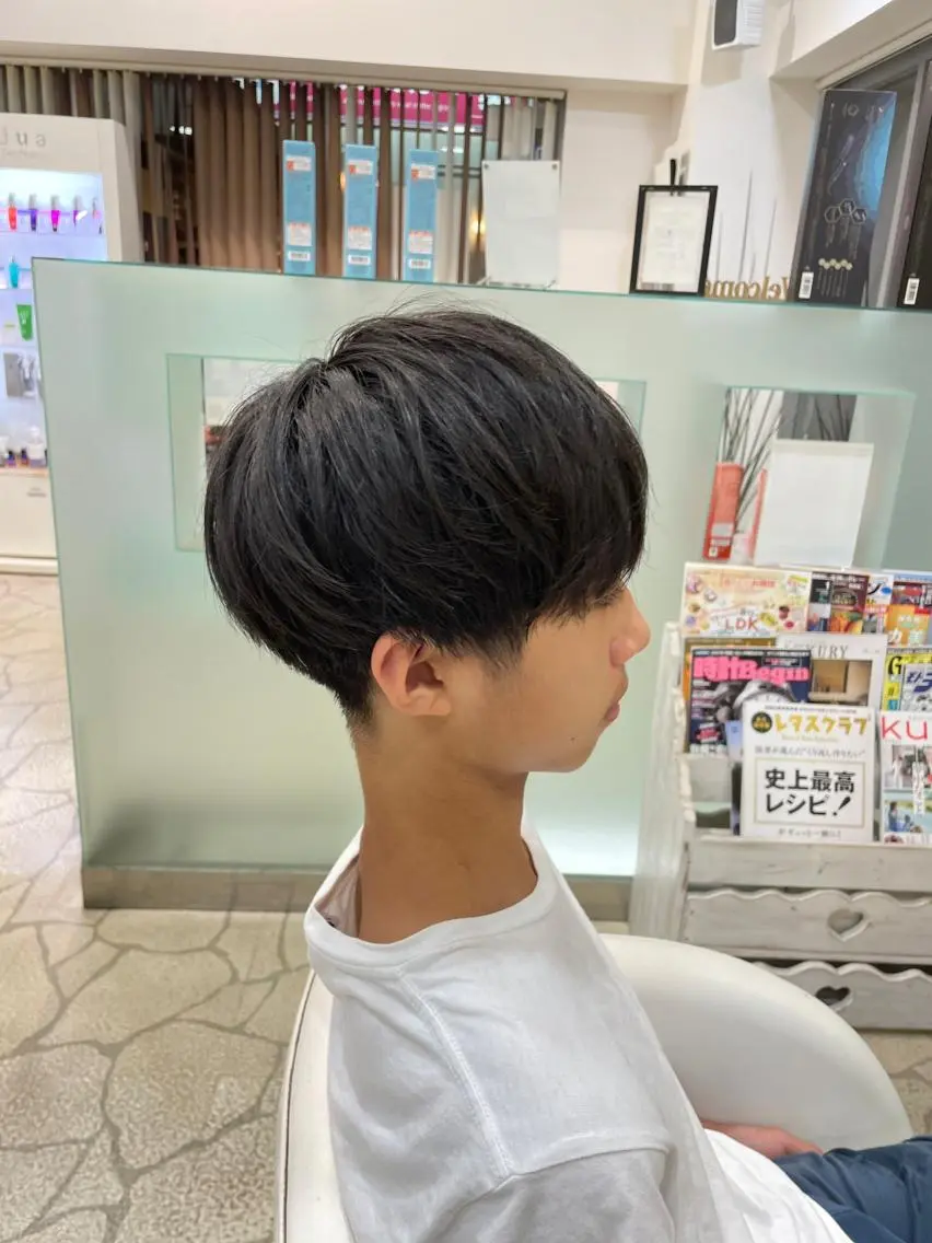 ショート メンズ 【北生駒】大型P有り メンズカットAinaのヘアスタイル